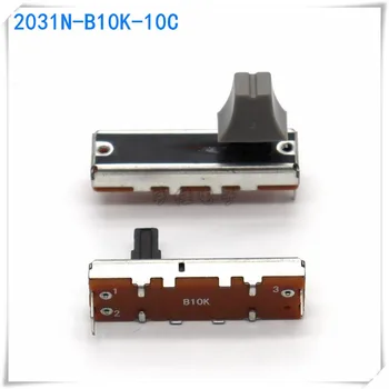 

35MM mixer fader B10K mono straight sliding potentiometer B103 tripod handle length 10MM with hat