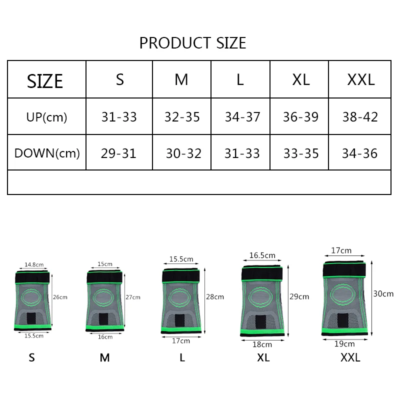 Breien-Ademend-Warmte-Kneepad-Sport-Veiligheid-Kniebeschermers-Training-Running-Basketbal-Elastische-Knee-Support-Protector