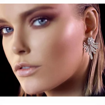 

Bilincolor stylish persnality fireworks two using methods drop earrings , earrings for women party or gift