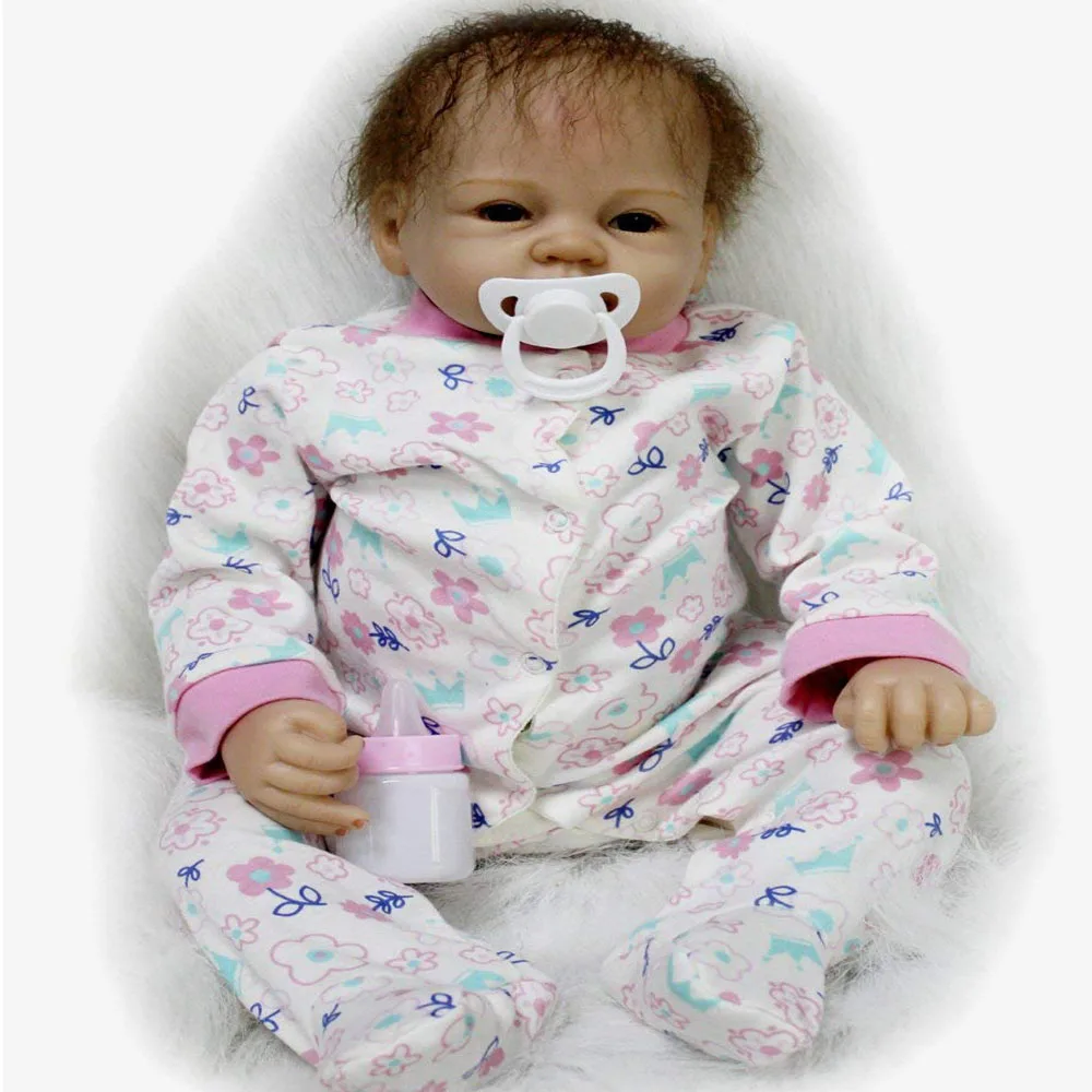 OtardDolls 22 дюймов Bebe Кукла Новорожденный 55 см мягкий силикон ...