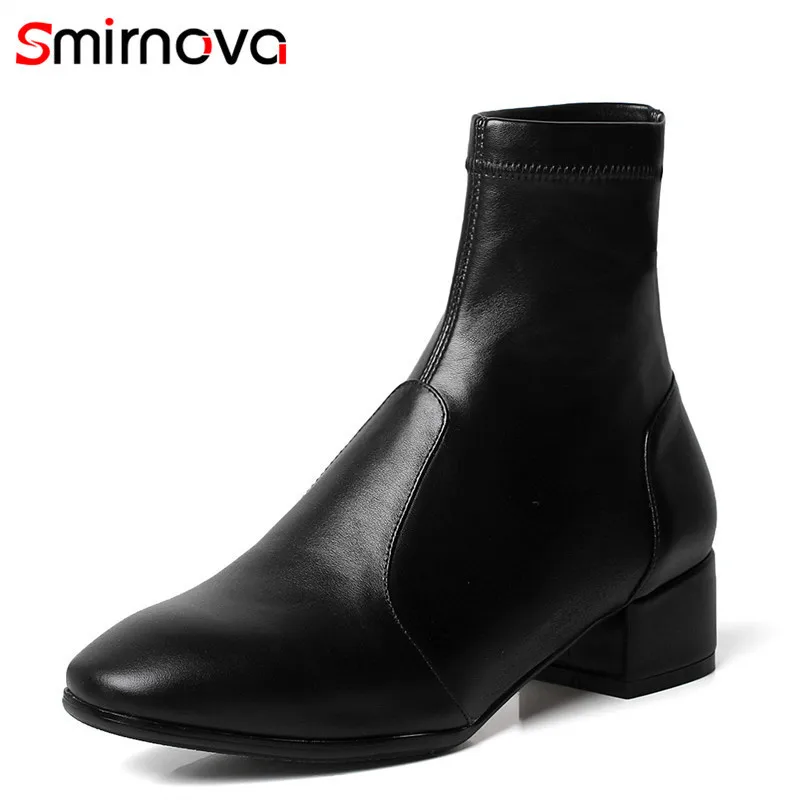 Smirnova/женские ботильоны Сезон зима-осень Лидер продаж Модельные туфли без
