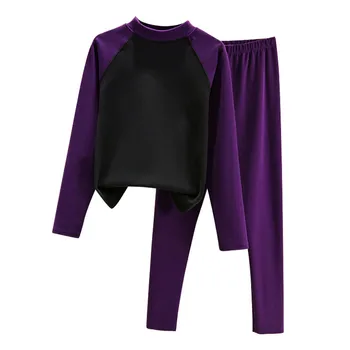 

2020 New Women Winter Pajamas Set Turtleneck Homewear Women Autumn Lounge Wear Thermal Underwear Female Fall Winter Home Clothes