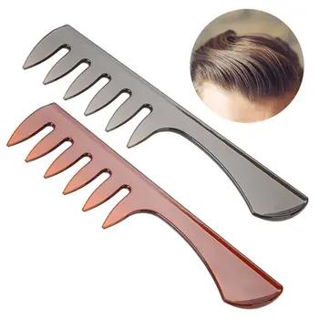 

Hot Sale Men Hair Comb Plastic Wide Tooth Classic Brush Large Teeth Styling Tool Hair Care Styling Tool Barber Accessories