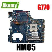 

Laptop motherboard For LENOVO G770 Y770 PIWG4 LA-6758P 11013585 HM65 Mainboard