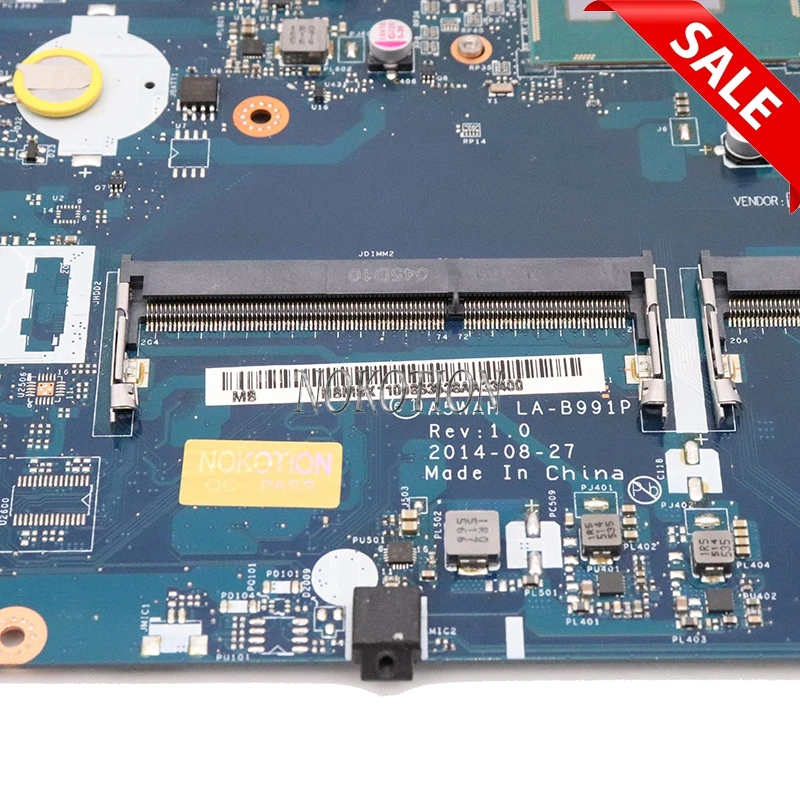 NOKOTION NBMSX11008 NBMLC11008 для acer aspire E5-571 E5-571G Материнская плата ноутбука A5WAH LA-B991P SR23W I7-5500U Процессор 840 м GPU