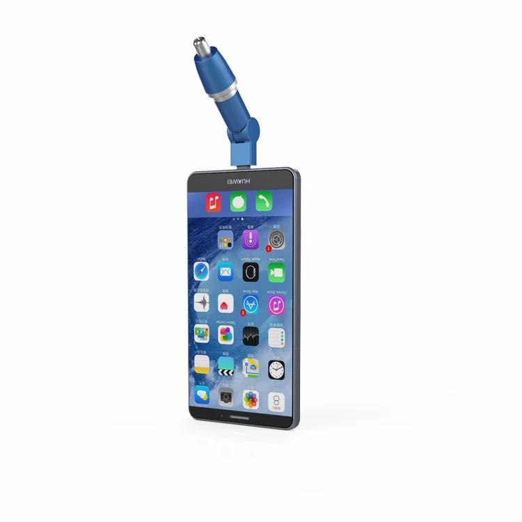 Портативный носовой нож для волос для мужчин USB и Micro USB триммер для волос для носа электрический USB C удаление волос из носа инструмент питание от смартфона