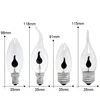 Винтажный E14 E27 Led лампочка эдисона мерцающее пламя Led свеча светильник лампа огонь светильник ing 3W AC220V энергосберегающая лампа для домашнего декора ► Фото 3/6