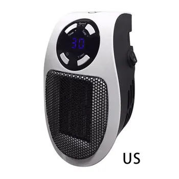 

110-220V Wall-Outlet Mini Electric Air Heater Powerful Warm Blower Fast Heater Fan Stove Radiator Room Warmer