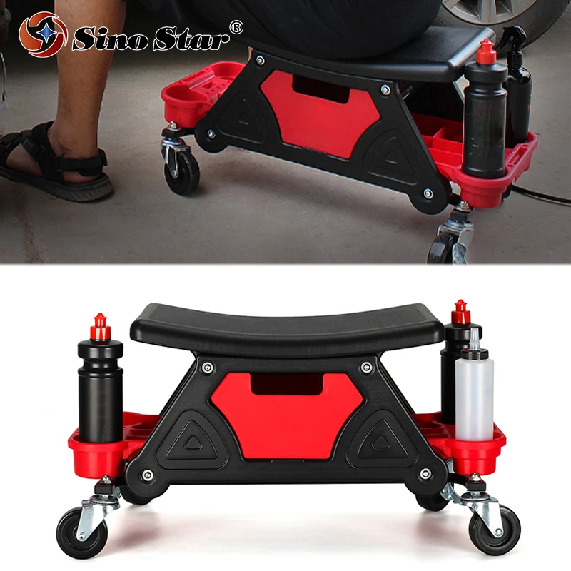 Sccd01 Best Price Rolling Mechanic Stool Seat Auto Detailing Creeper