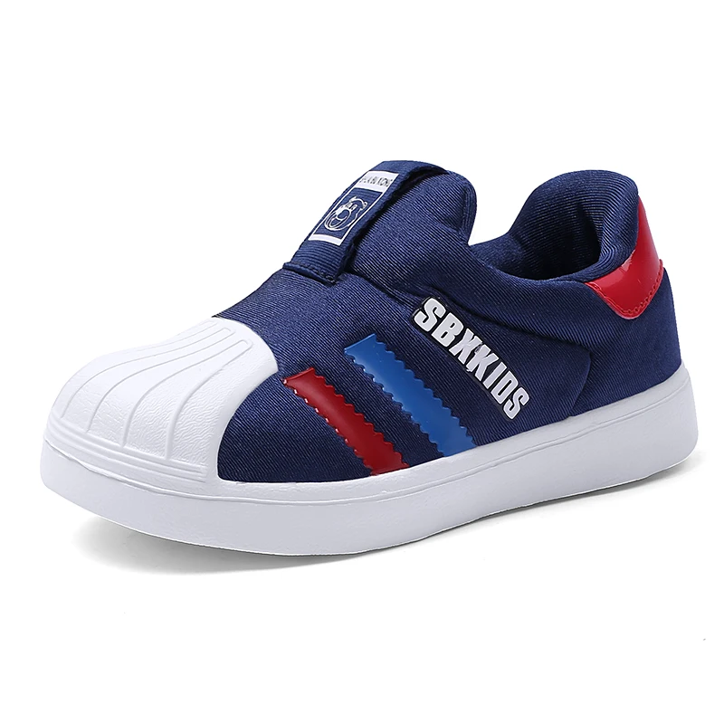 blue 1 Spring/Autumn Children Shoes Boys Sports shoes Fashion Brand Casual Kids Sneaker Outdoor Training Breathable girls Shoes - Цвет: blue 1