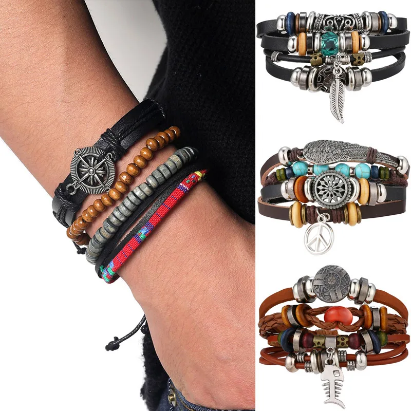 IFMIA новый дизайн кожаный браслет турецкого глаза для мужчин и женщин