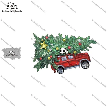 

New Dies 2020 Christmas tree in transit Metal Cutting Dies diy Dies photo album cutting dies Scrapbooking Stencil stamps metal