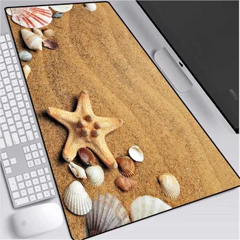 

Beach Scenery HD Wallpaper Large Mouse Pad Desk Non-Toxic Custom Natural Rubber Gaming Mouse Pad Gaming Desk XXL Mousepad