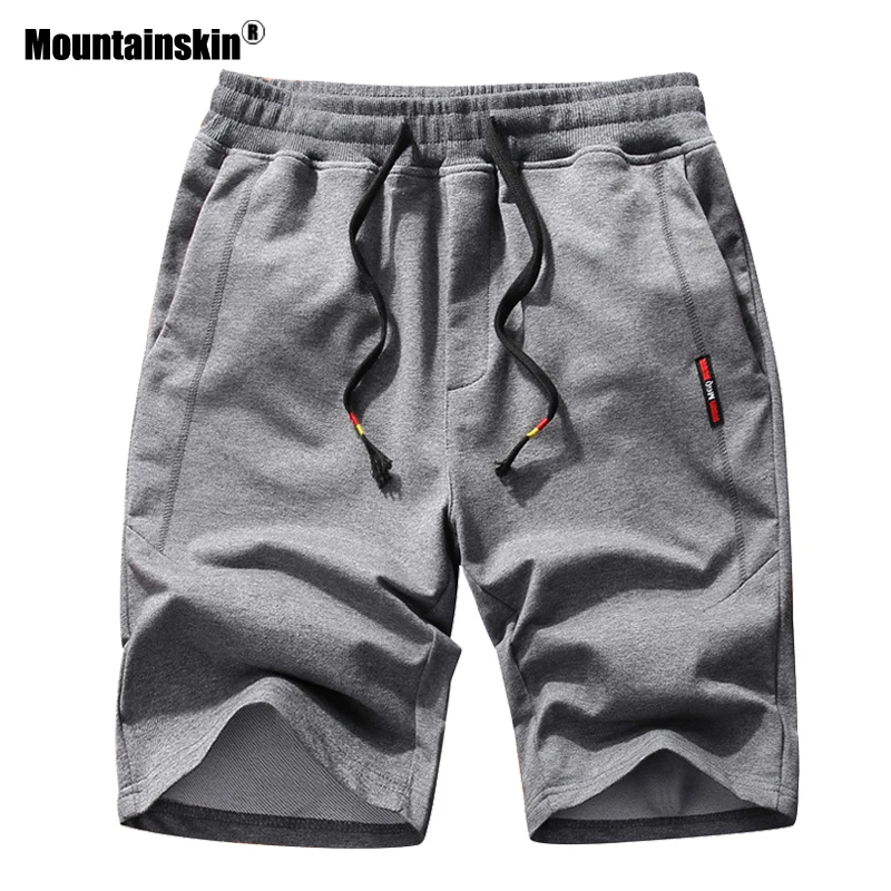 Mountainskin мужские летние шорты новые повседневные трикотажные укороченные модные