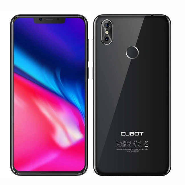 Cubot p20 Телефон задняя вспомогательная камера для Cubot P20 Android 8,0 19:9 экран с зазубриной 6,18 ''MT6750T восьмиядерный смартфон