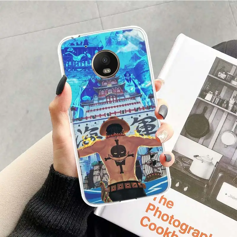 Одна деталь узор чехол для Motorola Moto G7 G6 G5S G5 E4 плюс G4 E5 играть X4 Мощность TPU с рисунком индивидуальная крышка телефона