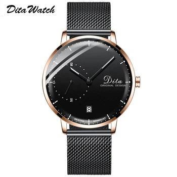 

Mens Watches Top Brand Luxury Quartz Watch Men Fashion Sport Waterproof Date ultra-thin Mens Watch Anniversary Gifts for Husband