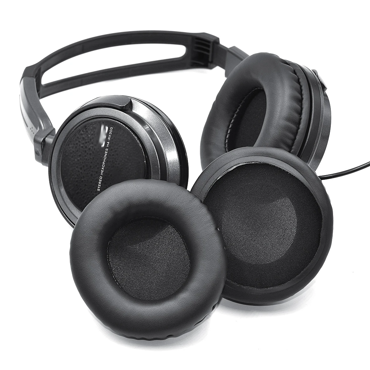 Defean Replacement Ear Pads Cushion earcups For JVC HA-RX300 RX300 HEADBAND HEADPHONES