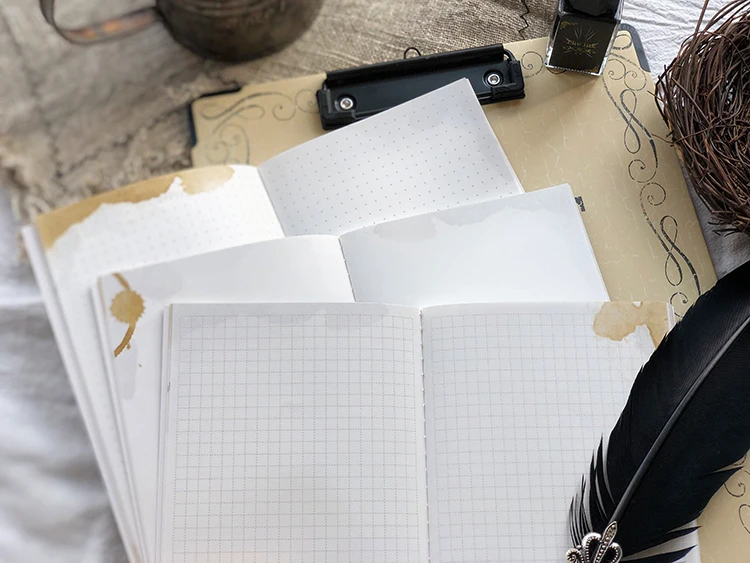 My coffee TN Refilled paper Book 64P пустой/точечный/зернистый/Еженедельный план