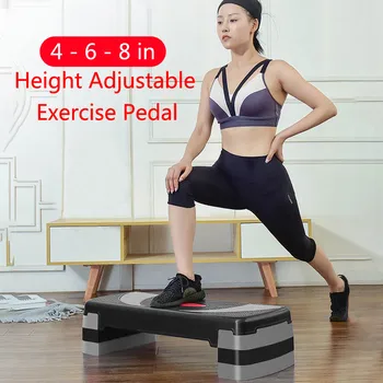 

Loading 550Lbs Sport Pedal Height-Adjustable Aerobic Step Platform 30‘’ Gymnastics Sport Board Indoor Non-slip Fitness Equipment