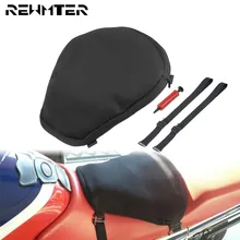 אופנוע אוניברסלי אוויר כרית מושב כרית כיסוי שחור להארלי סיור Dyna Softail XL עבור ימאהה עבור KTM עבור הונדה עבור BMW(China)