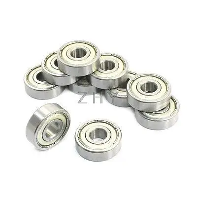 

10 Pcs 629Z 9 x 26 x 8mm Single Row Shielded Deep Groove Ball Bearings