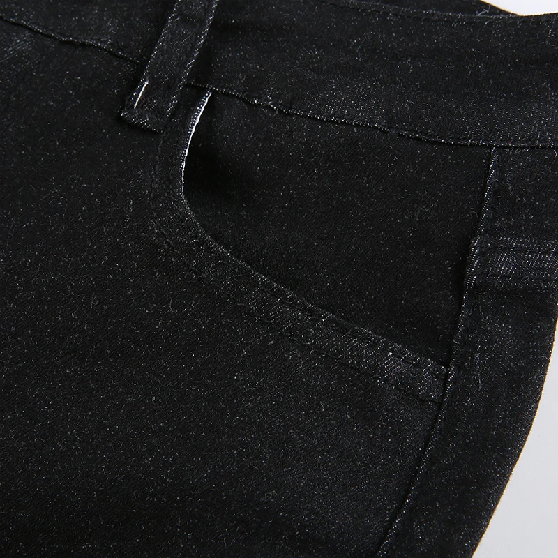 Black Flare Jeans (4)