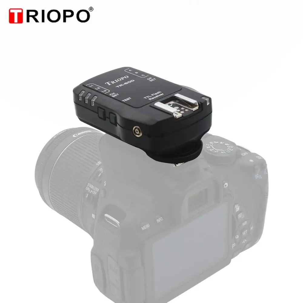 TRIOPO 2,4G беспроводное мигающее устройство TR800 функция приема и передачи для Canon Nikon