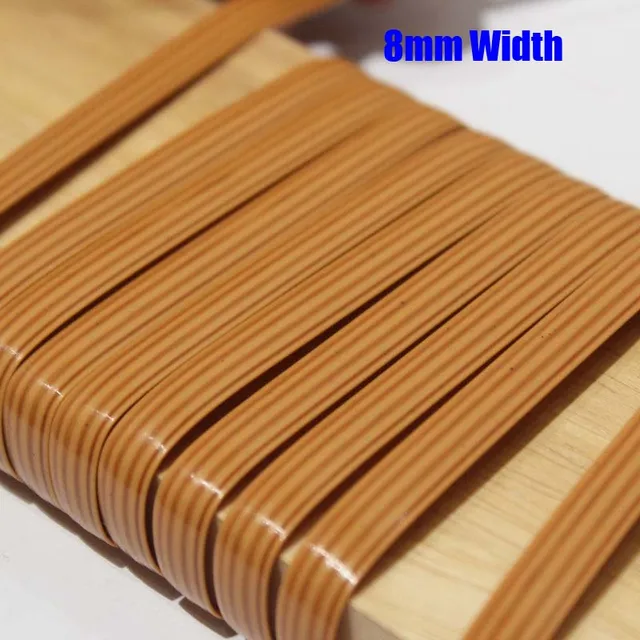 10 Meters PE Gradient Flat Synthetic Rattan Material Roll Handmade Weaving Rope Repair Furniture Bed Sofa Chair Table Basket 13