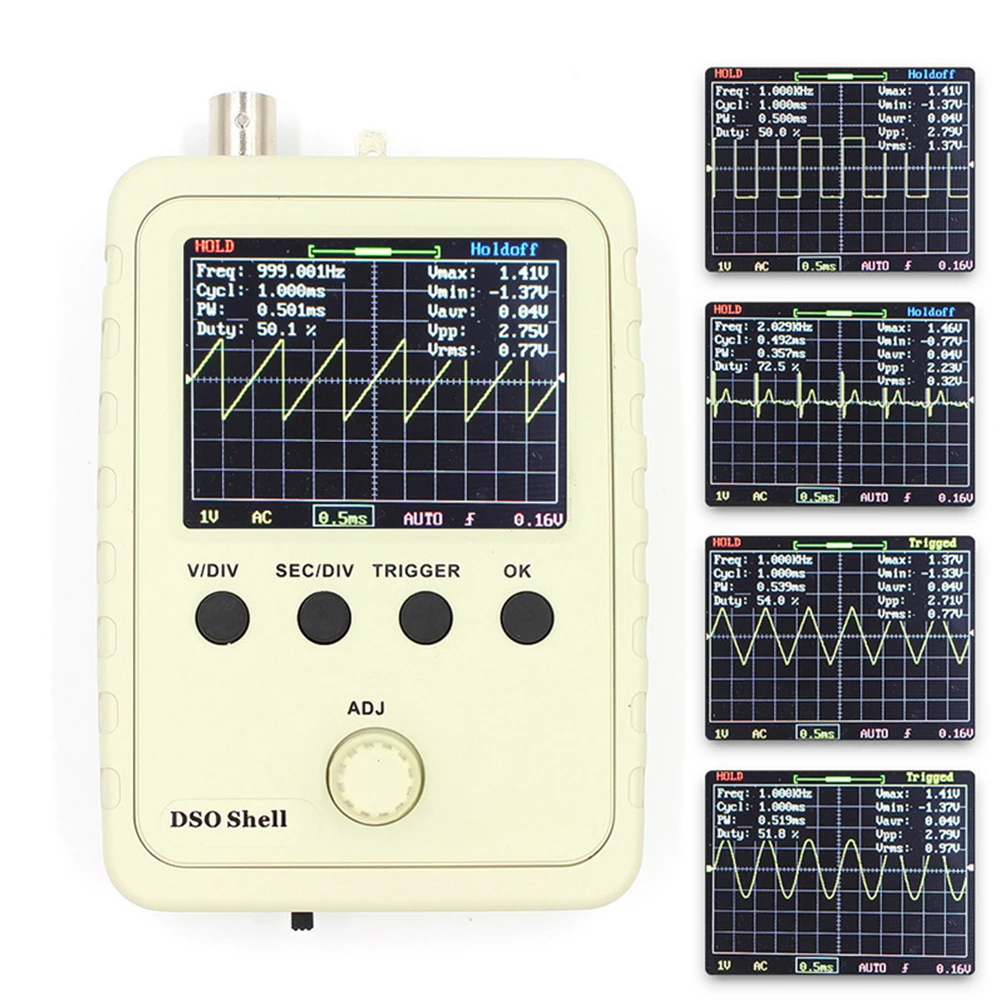 

Easy Use Intelligent Test Clip With Indication Pocket Electronic Oscilloscope Stable High Accuracy Assembled Digital Automatic