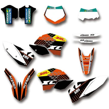 

SX SXF 2007 2008 2009 2010 EXC EXCF XCF 2008 2009 2010 2011 Decal And Sticker Kit Customized Team Background DECO Graphics