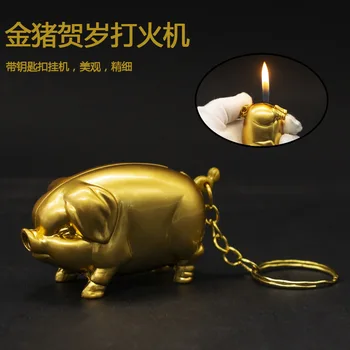 

Lighters and Smoking Accessories, Creative lucky pig lighters, Creative gifts