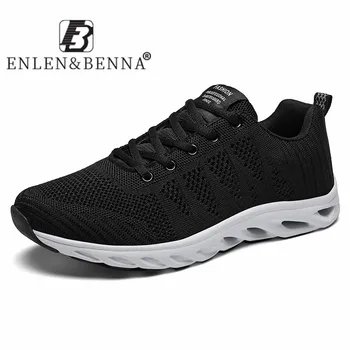 

Free Shipping Men Shoes Mesh Black Running Summer Men Casual Shoes Breathable Lace Up New Sneakers for Men Comfortable Sports
