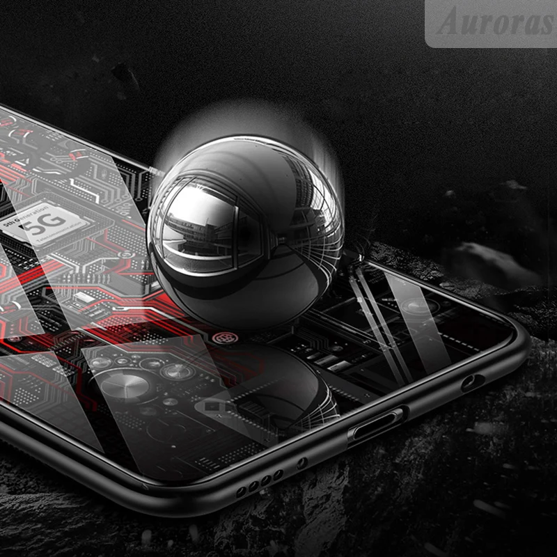 Auroras для VIVO Y12 чехол Explorer окрашенный закаленное стекло силиконовый защитный Y15 Y17