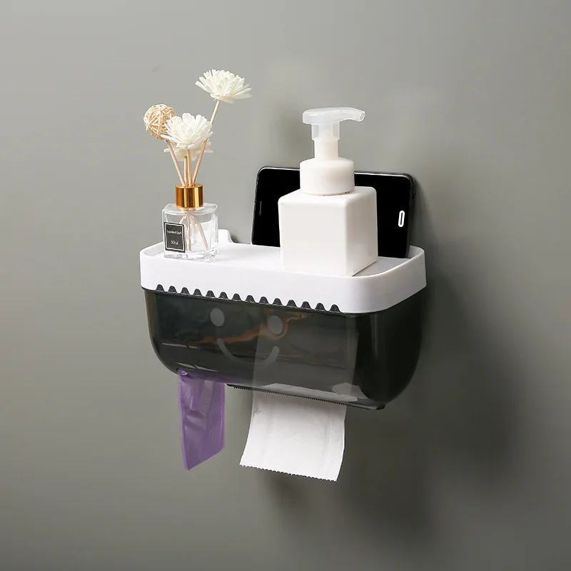 Держатель для туалетной бумаги водонепроницаемый настенный держатель телефона
