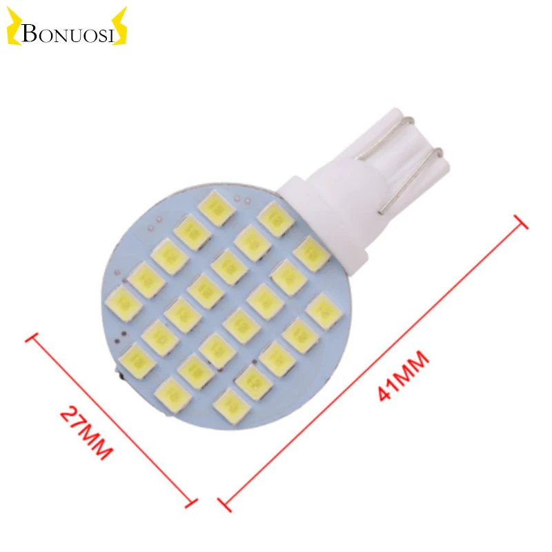 Żǰ 10  T10 194 168 W5W 1210 3528 24 LED 24 SMD 12V DC    /  ڵ 