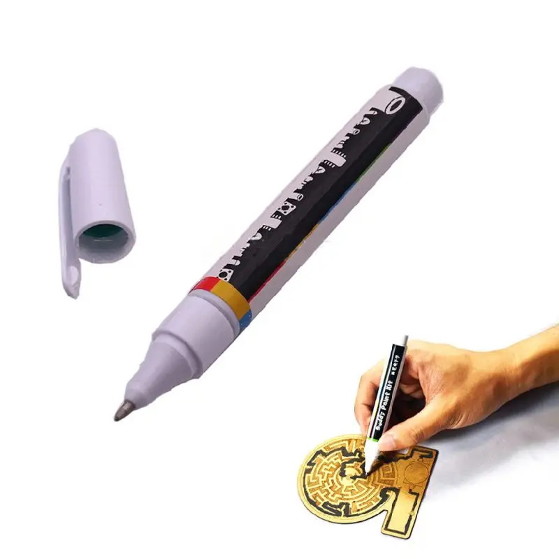 6 мл Токопроводящая чернильная ручка, электрическая ручка для ремонта, инструмент для самостоятельного ремонта, детский подарок