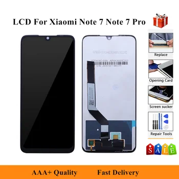 

For Xiaomi Redmi Note 7 LCD Display Screen Touch Digitizer Assembly For Redmi Note7 Pro LCD Display Touch Repair 5.0