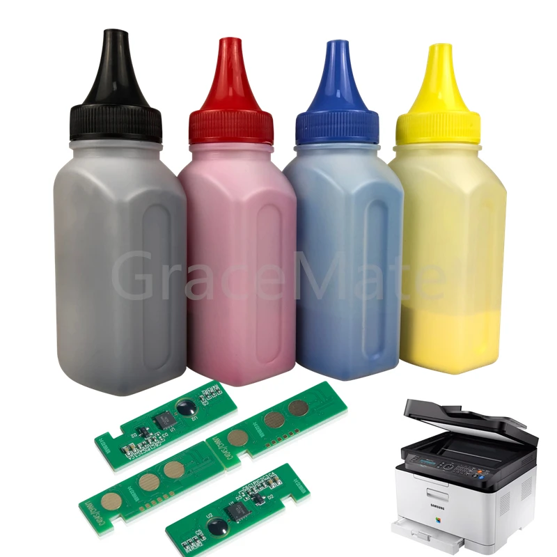 Совместимый тонер и чип для Samsung CLT-K404S M404S CLT-M404S clt-404s 404 S C430W C433W C480 C480FN C480FW C480W |