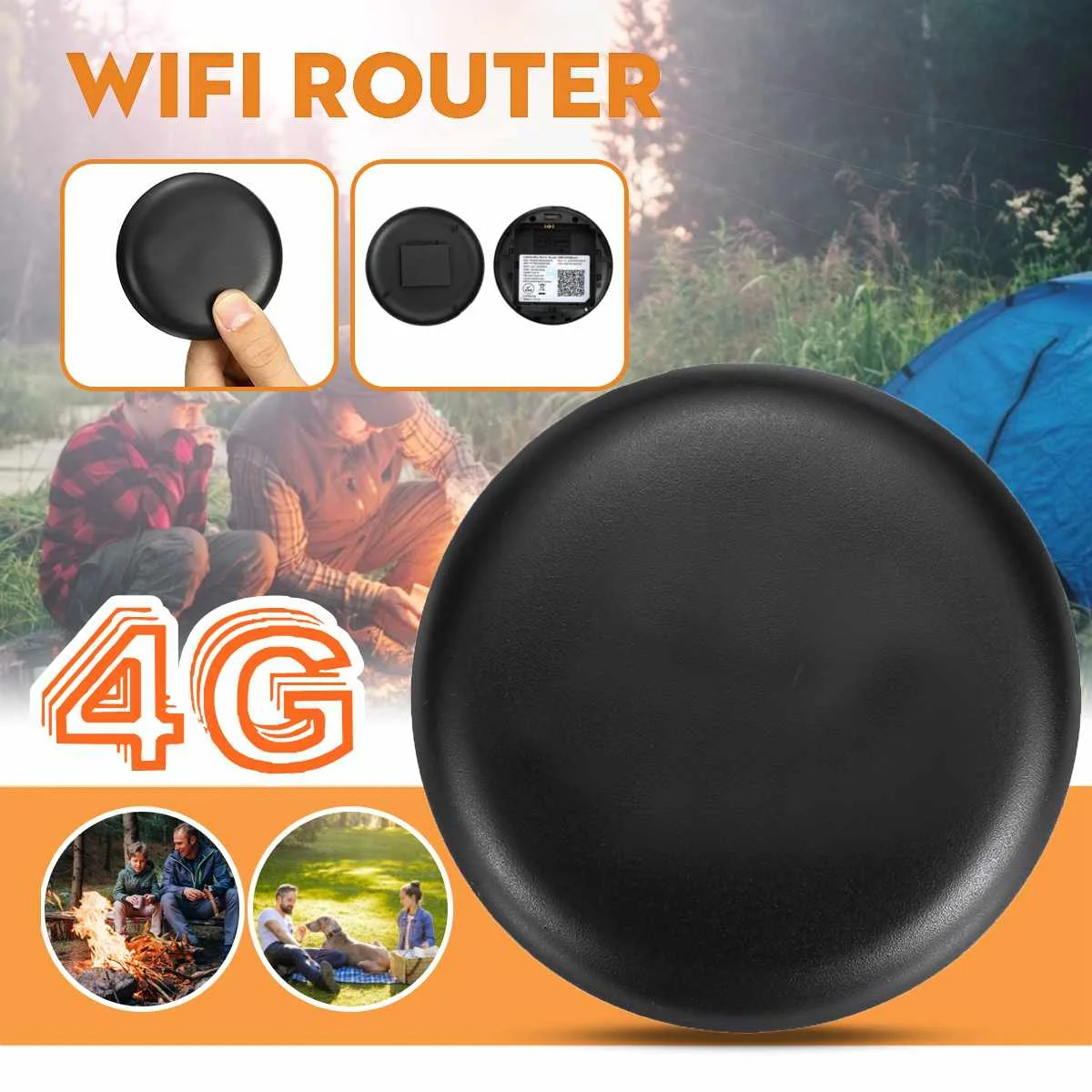 

4G LTE Wifi Wireless Router Hotspot 150Mbps With Sim Card Slot Mobile Hotspot Car Wi-fi Router