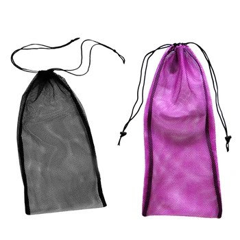 

2Pcs Portable Scuba Diving Snorkel Swim Mask Gear Equipment Storage Mesh Bag