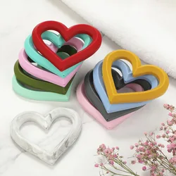 TYRY.HU mordedor de silicona suave con forma de corazón para bebé, herramienta para aliviar el dolor, mordedor para niños, chupete de grado alimenticio, 3 uds.