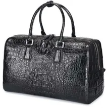 Dongou светильник для багажа из крокодиловой кожи и украшения из крокодиловой кости портативная большая вместительность для бизнеса и отдыха