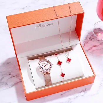

2020 new Camellia women's watch fashion trend suit titanium steel jewelry DW same waterproof quartz women's Watch women watches
