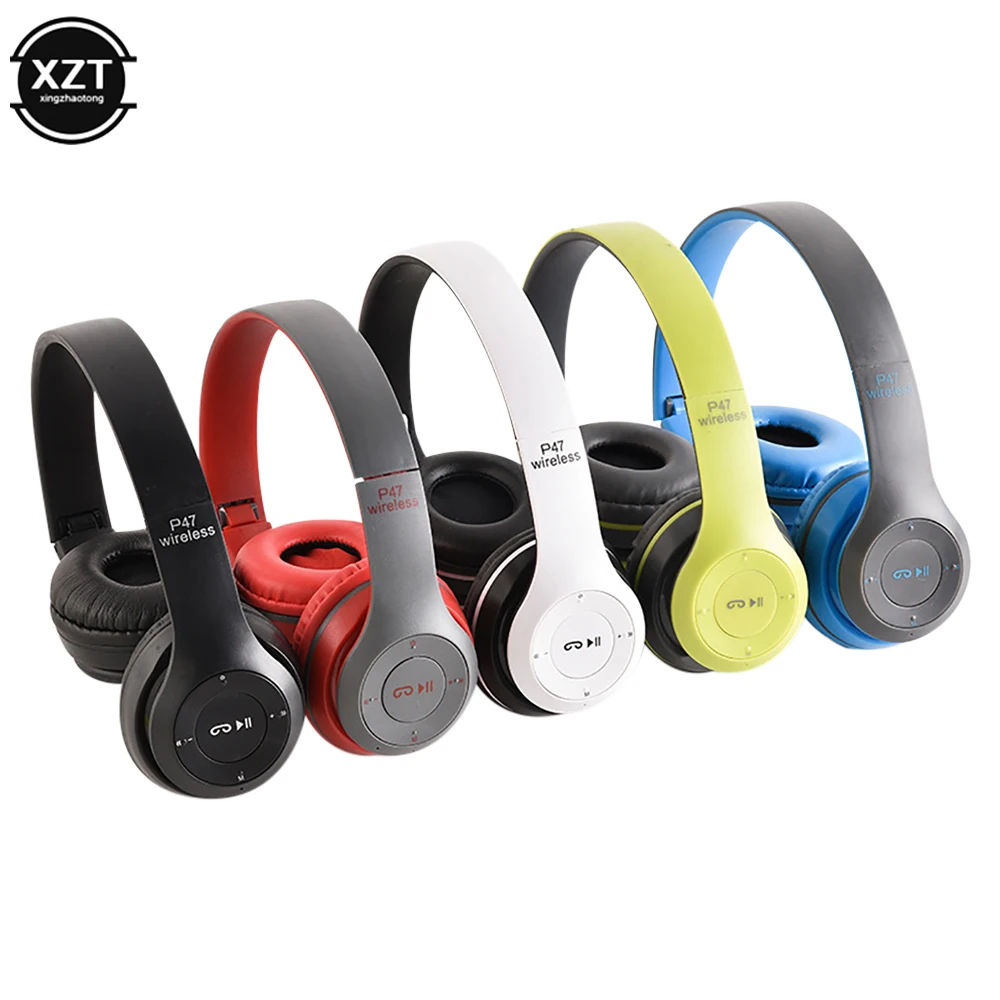 Беспроводные наушники 5 0 Bluetooth-совместимые с TF-картой памяти FM-гарнитура для iPhone