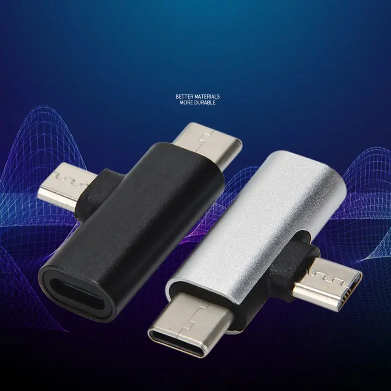 8Pin молния Женский к Тип C кабель+ кабель Micro USB зарядка Мужской переходник конвертер адаптер для samsung huawei Xiaomi OnePlus Android