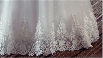 

New arrival white lace appliques ball gown wedding dresses off the shoulder beaded crystals corset short sleeve bride gowns 2020