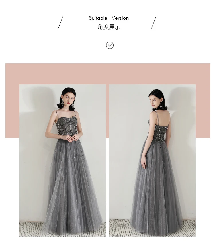Осеннее Новое поступление, платья для выпускного вечера vestido de noiva sereia, вечернее платье, сексуальное платье, расшитое бисером, мягкий тюль
