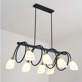 

modern lampen industrieel hanging lamp glass bedroom living room LED pendant lights industrial lamp deco maison deco chambre