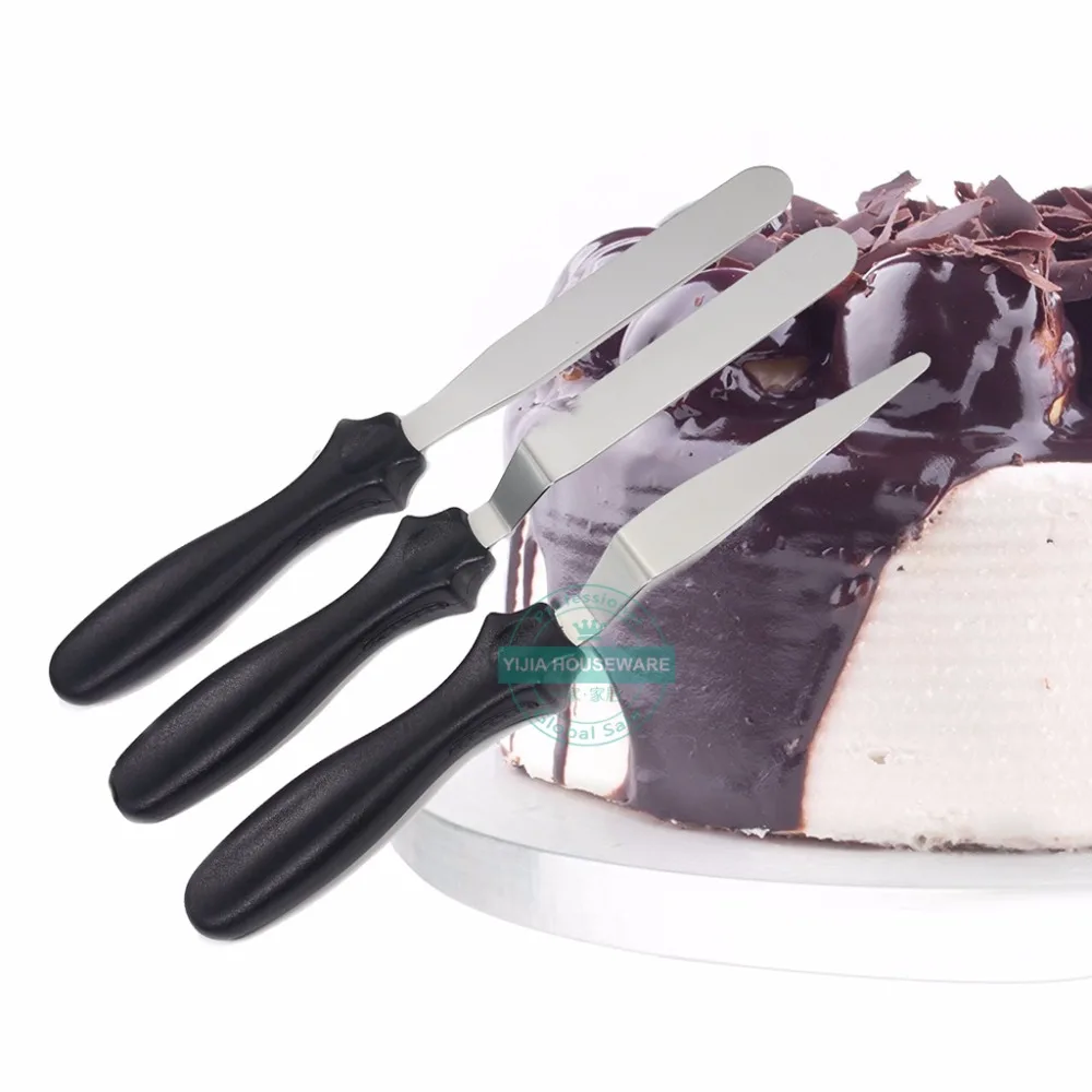 Palette Knife-Set Decoration-Tools Spatula Small Sugarcraft/fondant-Cake of Cranked/angled